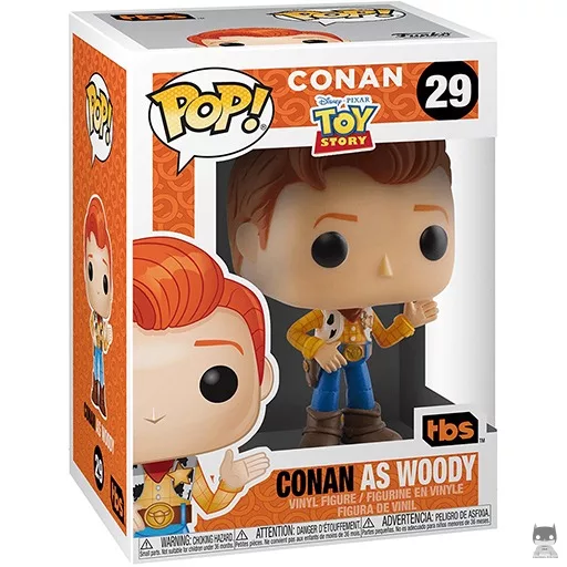 Conan as Woody Funko Pop! figure (TBS)
