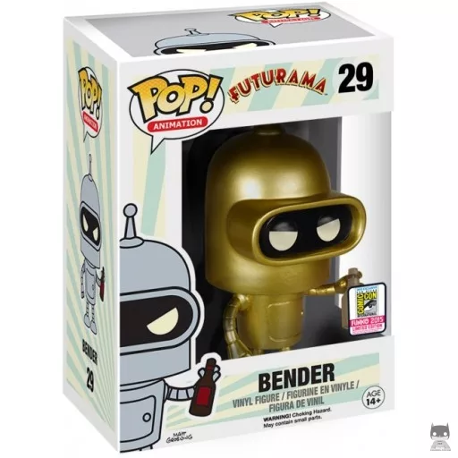 Bender (Gold) Funko Pop! figure (Futurama)