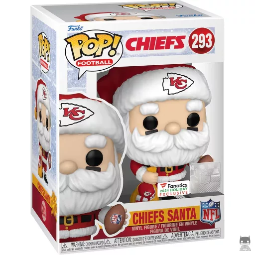 Chiefs Santa Funko Pop! figure (NFL)