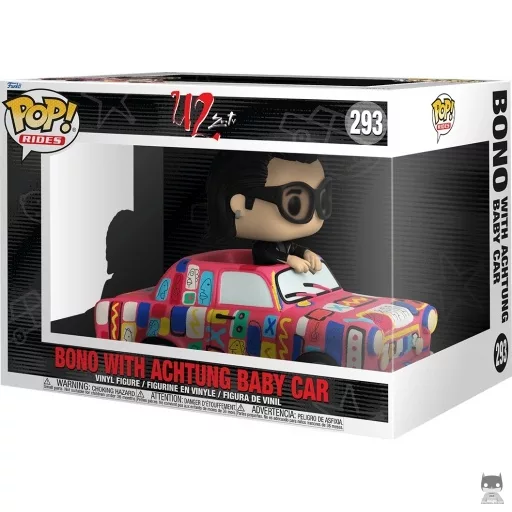 Bono with Achtung Baby Car Funko Pop! figure (U2 ZooTv)
