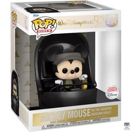Mickey Mouse on the Haunted Mansion Buggy Funko Pop! figure (Walt Disney World 50th Anniversary)