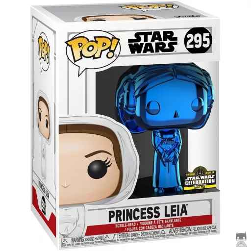 Princess Leia (Blue) Funko Pop! figure (Star Wars Celebration)