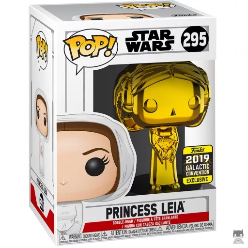 Princess Leia (Gold) Funko Pop! figure (Star Wars: Episode VI, Return of the Jedi)