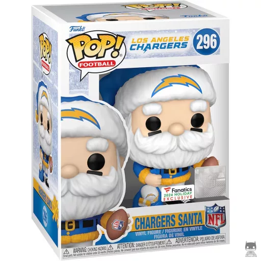 Chargers Santa Funko Pop! figure (NFL)
