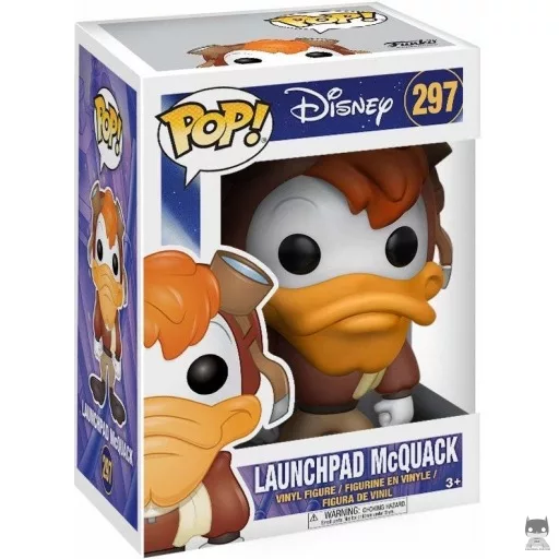 Launchpad McQuack Funko Pop! figure (Darkwing Duck)