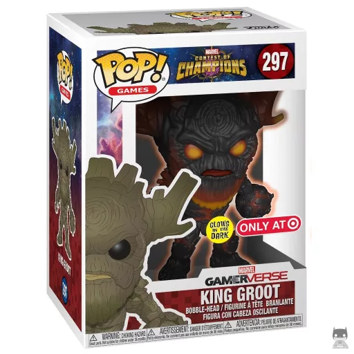 King Groot Funko Pop! figure (Marvel: Contest of Champions)