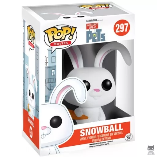 Snowball Funko Pop! figure (Secret Life of Pets)
