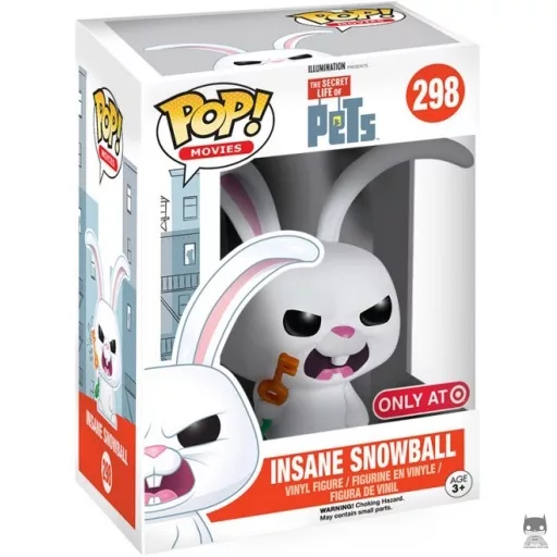 Insane Snowball Funko Pop! figure (Secret Life of Pets)
