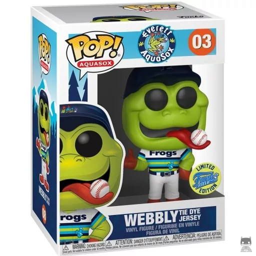 Webbly Frogs Jersey Funko Pop! figure (AquaSox)