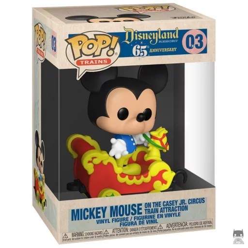 Mickey Mouse on Casey Jr. Circus Train Attraction Funko Pop! figure (Disneyland Resort 65th Anniversary)