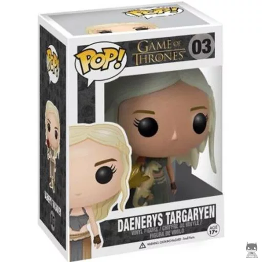 Daenerys (White Gold Dragon) Funko Pop! figure (Barnes & Noble)