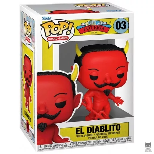 El Diablito Funko Pop! figure (Loteria)