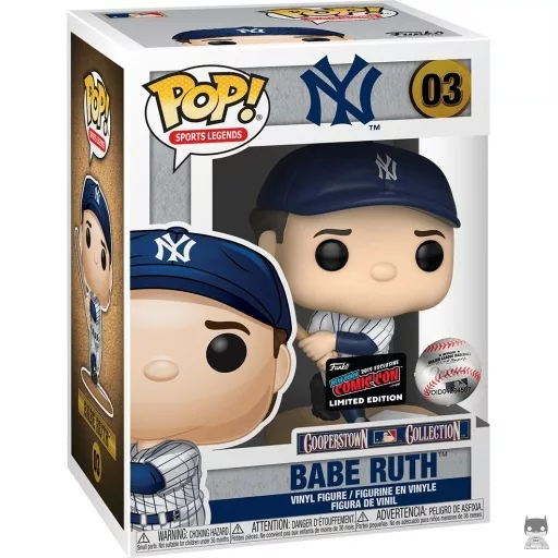 Babe Ruth Funko Pop! figure (Sports Legends)