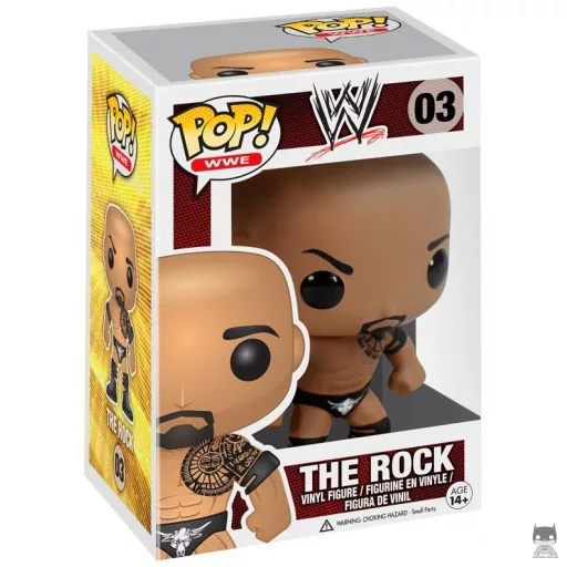 Dwayne "The Rock" Johnson Funko Pop! figure (WWE)