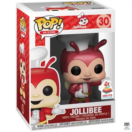 Jollibee (Gold) (Metallic) Funko Pop! figure (Ad Icons)