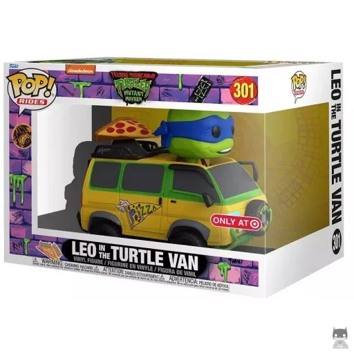 Leonardo In The Turtle Van Funko Pop! figure (Teenage Mutant Ninja Turtles: Mutant Mayhem)