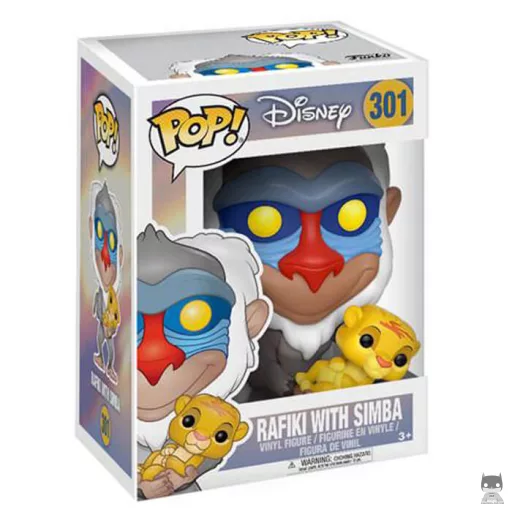 Rafiki Holding Baby Simba Funko Pop! figure (The Lion King)