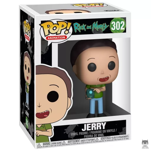 Jerry Smith Funko Pop! figure (Rick and Morty)