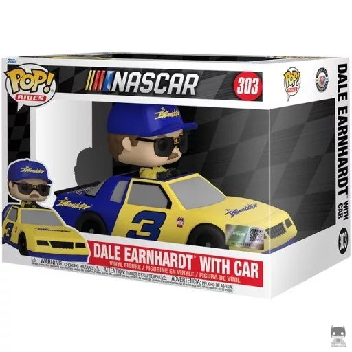 Dale Earnhardt with car Funko Pop! figure (NASCAR)
