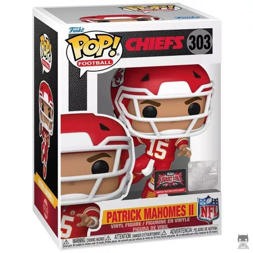 Patrick Mahomes II Funko Pop! figure (Fanatics)