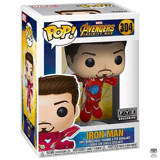 Iron Man (Unmasked) Funko Pop! figure (F.Y.E)