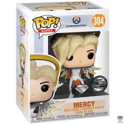 Mercy (Diamond Glitter) Funko Pop! figure (Blizzard Store)