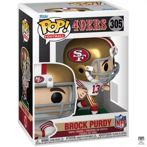 Brock Purdy Funko Pop! figure (NFL)