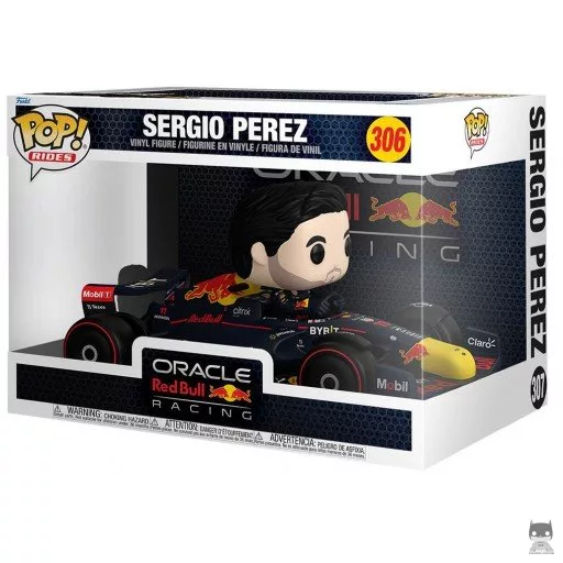Sergio Perez with Red Bull F1 Funko Pop! figure (Formula 1)