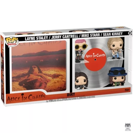 Alice in Chains : Dirt (Layne Staley, Jerry Cantrell, Mike Starr & Sean Kinney) Funko Pop! figure (Alice in Chains)