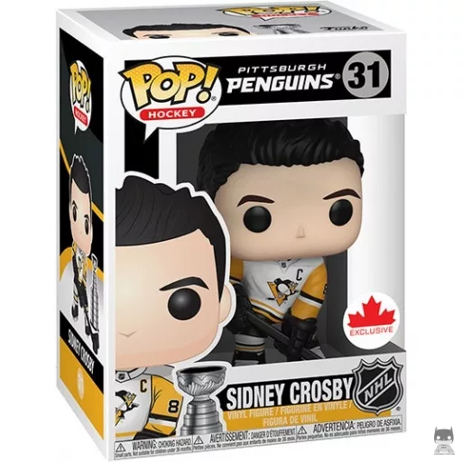 Sidney Crosby with Stanley Cup (Chase) Funko Pop! figure (Grosnor Distribution)
