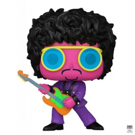 Jimi Hendrix in Purple Suit (Black Light) Funko Pop! figure (Jimi Hendrix)