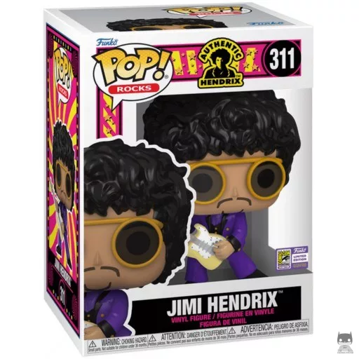Jimi Hendrix in Purple Suit Funko Pop! figure (Jimi Hendrix)