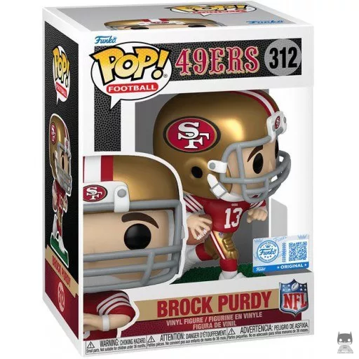 Brock Purdy (49Ers) Funko Pop! figure (NFL)