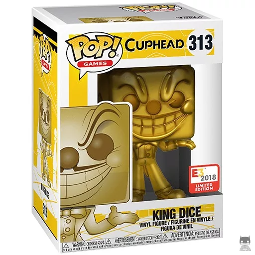 King Dice (Gold) Funko Pop! figure (Cuphead)