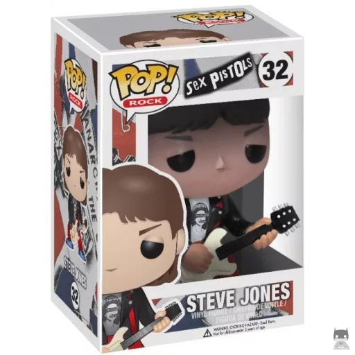 Steve Jones Funko Pop! figure (Sex Pistols)