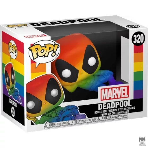 Deadpool (Rainbow) Funko Pop! figure (Marvel Comics)