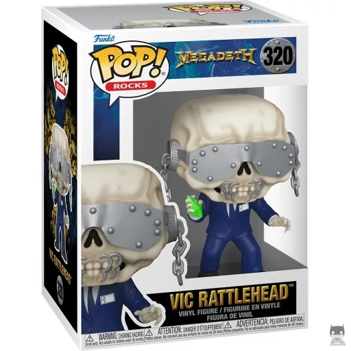Vic Rattlehead Funko Pop! figure (Megadeth)