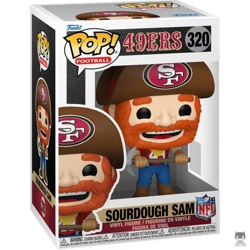 Sourdough Sam (49Ers) Funko Pop! figure (NFL)
