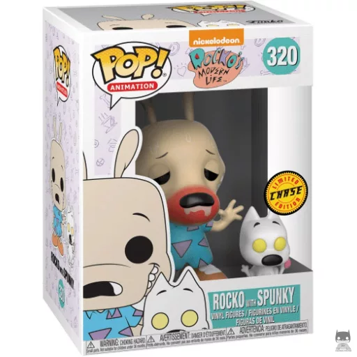 Rocko with Spunky (Chase) Funko Pop! figure (Rocko's Modern Life)