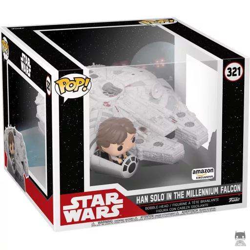 Han Solo in the Millennium Falcon (Supersized) Funko Pop! figure (Star Wars: Episode VII, The Force Awakens)