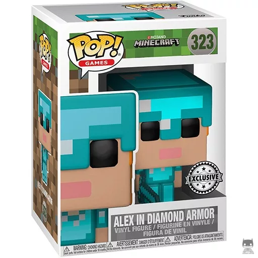 Alex in Diamond Armor Funko Pop! figure (Best Buy)