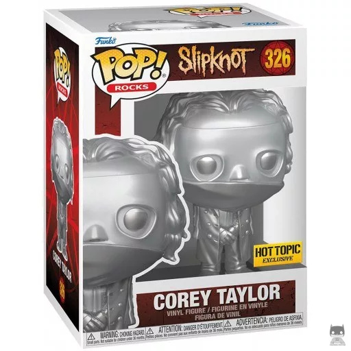 Corey Taylor (Silver) Funko Pop! figure (Slipknot)