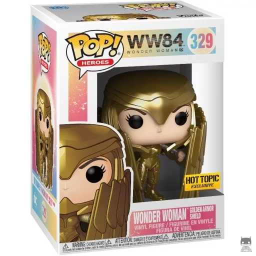 Wonder Woman Golden Armor Shield (Metallic) Funko Pop! figure (Wonder Woman WW84)