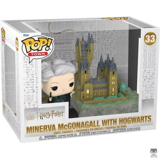 Minerva McGonagall with Hogwarts Funko Pop! figure (Harry Potter)