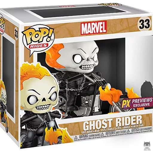 Ghost Rider Funko Pop! figure (Previews PX)