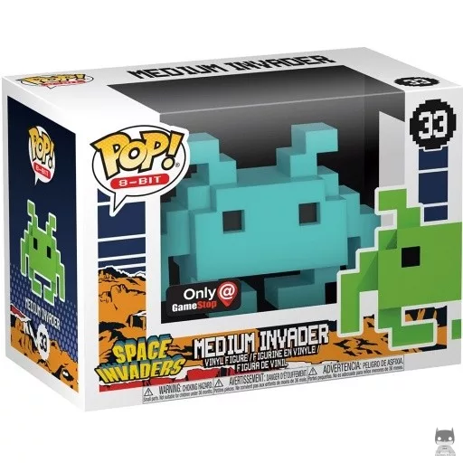 Medium Invader (Teal) Funko Pop! figure (Space Invaders)
