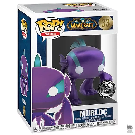 Murloc (Metallic) Funko Pop! figure (Blizzard Store)