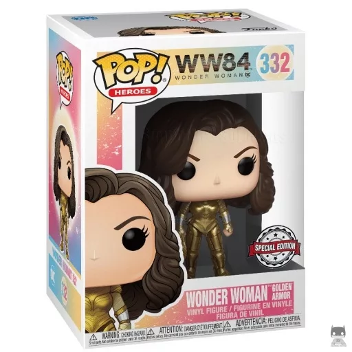 Wonder Woman Golden Armor (Metallic) Funko Pop! figure (Wonder Woman WW84)