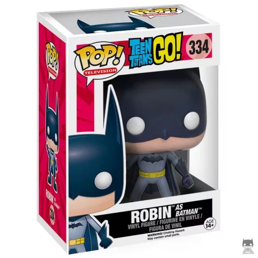 Robin as Batman Funko Pop! figure (Teen Titans Go!)