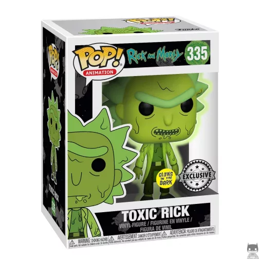 Toxic Rick Funko Pop! figure (Rick and Morty)